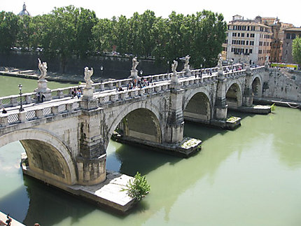 Pont Sant'Angelo vu de face