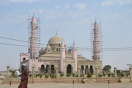Mosquée de Mbour en construction