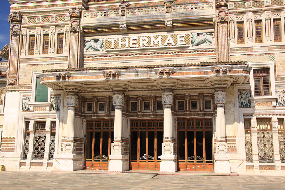 Salsomaggiore - Facade principale des Thermes