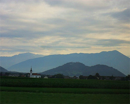 Aube à Kranj Aube à Kranj