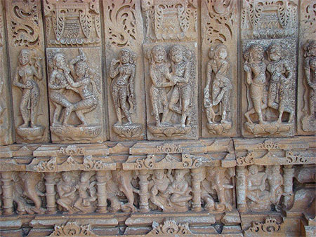 Scènes du Ramayana à Nagda Scènes du Ramayana à Nagda