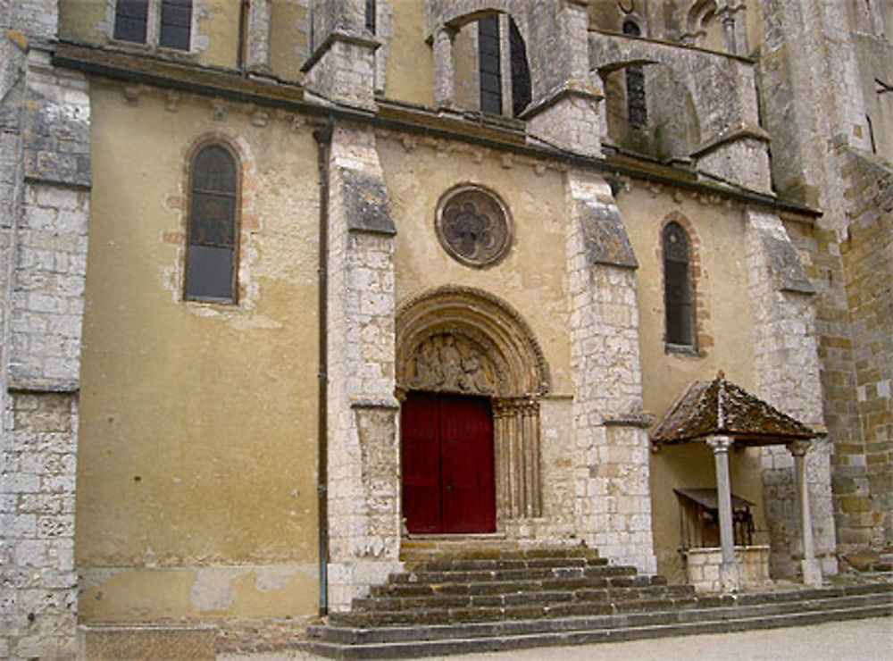 Collégiale Notre-Dame et son vieux puit couvert