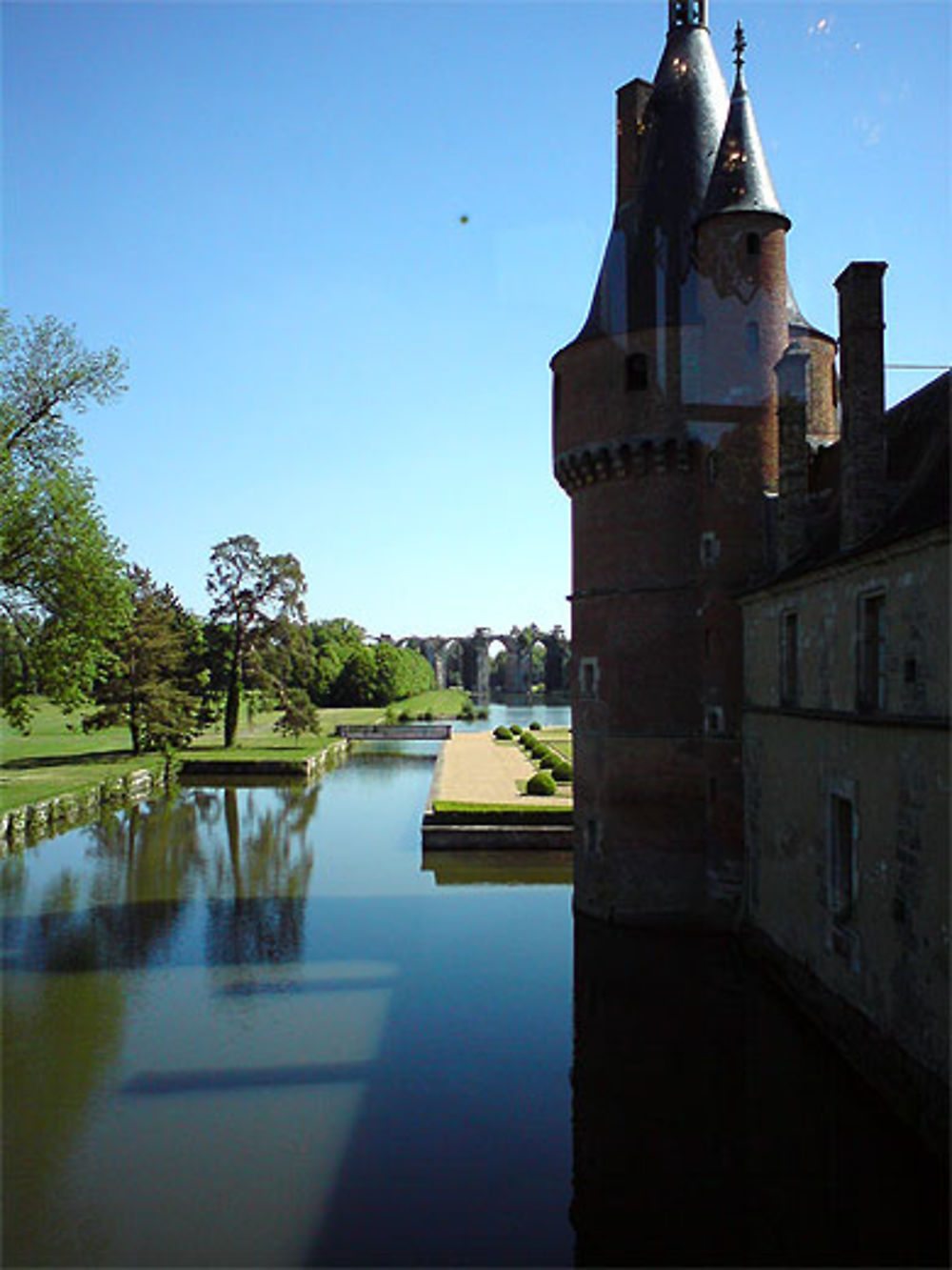 Vue du château de Maintenon