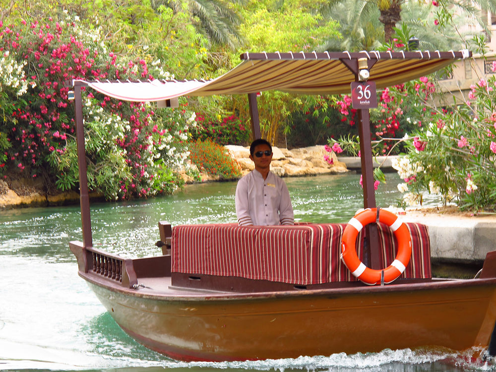 Bateau sur canal Jumeirah