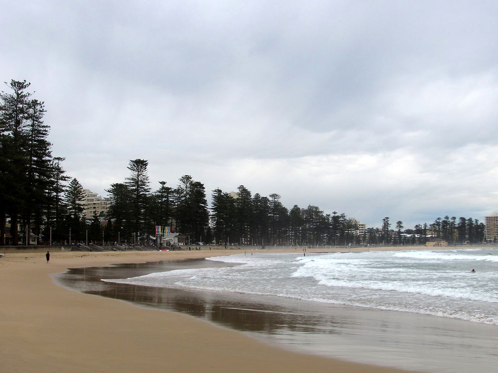 Manly Beach en hiver