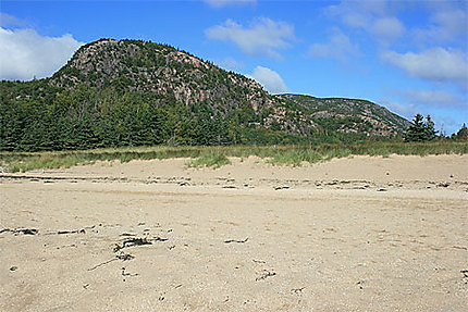 Paysage vu de Sand Beach