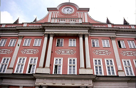 L'hôtel de ville de Rostock L'hôtel de ville de Rostock