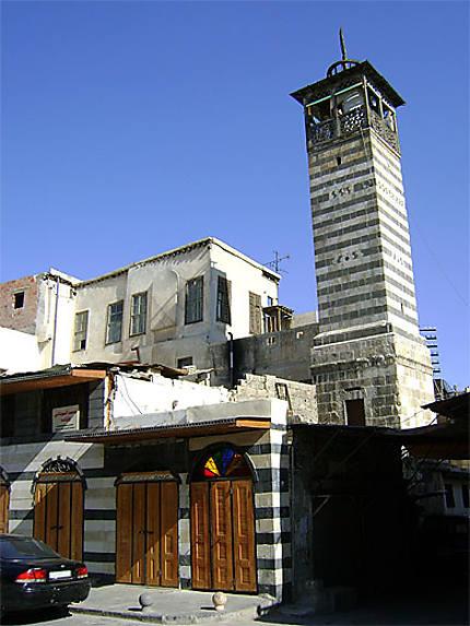Minaret dans la vieille ville