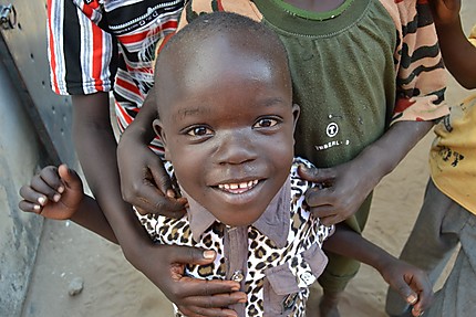 Enfants du village de Mballing près de Mbour