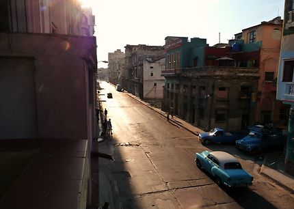 Lever de soleil sur le Havane