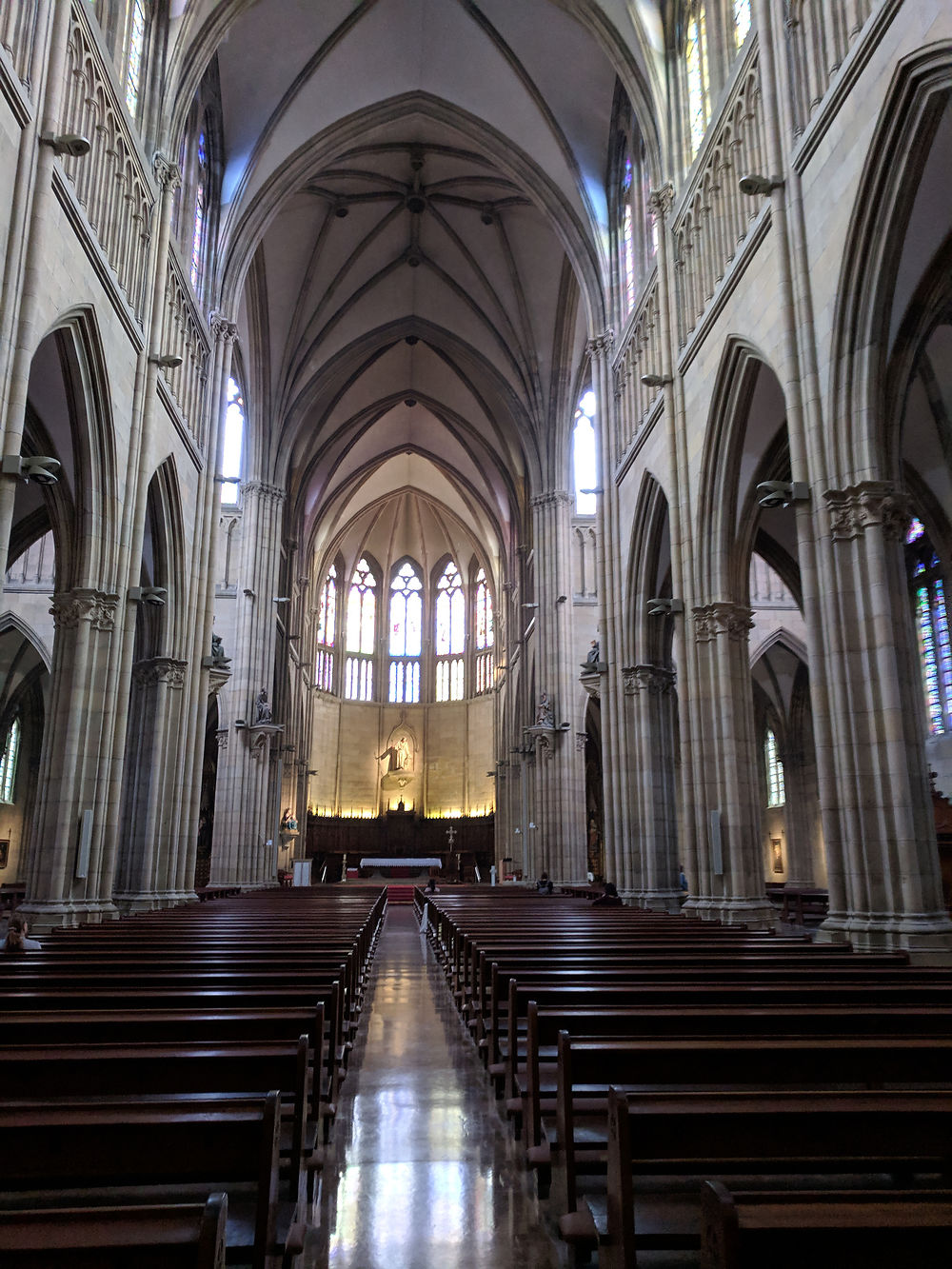 Nef claire de la Cathédrale del Buen Pastor