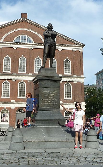 Statue de Samuels Adams