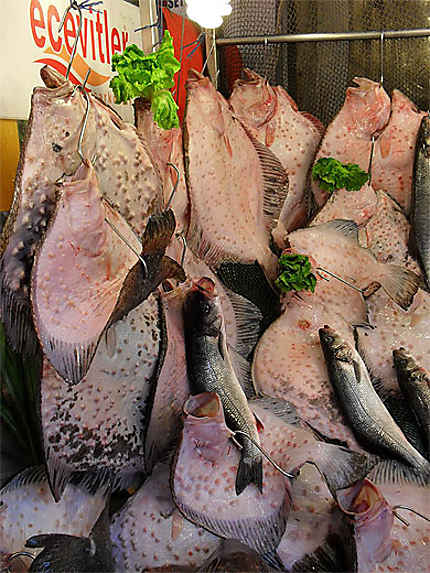 Etal de poissons à Kadiköy