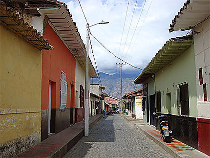 Rue typique de Santa Fe