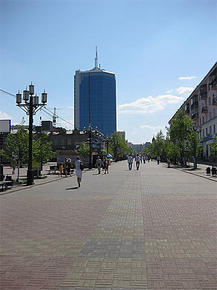 Chelyabindk. La rue Kirova.