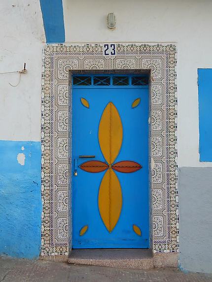 Porte au Maroc
