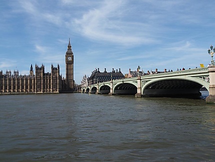 Parlement et pont Westminter