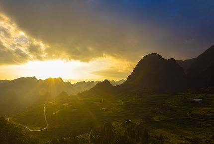 Sunset mountain, Hà Giang, Vietnam