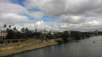 Le fleuve Guadalquivir à Séville