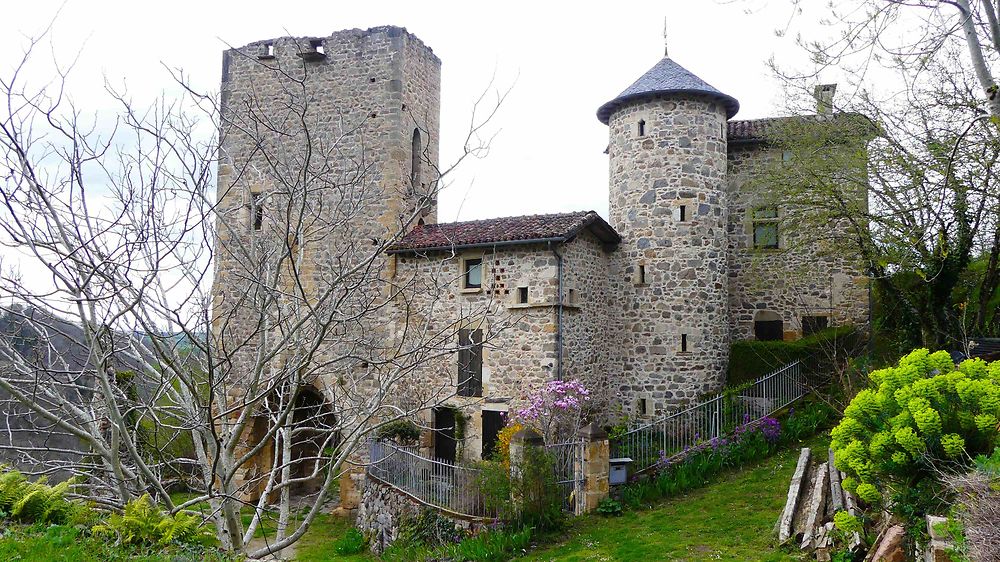 Maison dans le village de Peyrusse-le-Roc