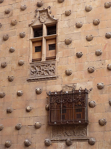 Façade de la Casa de Las Conchas Façade de la Casa de Las Conchas