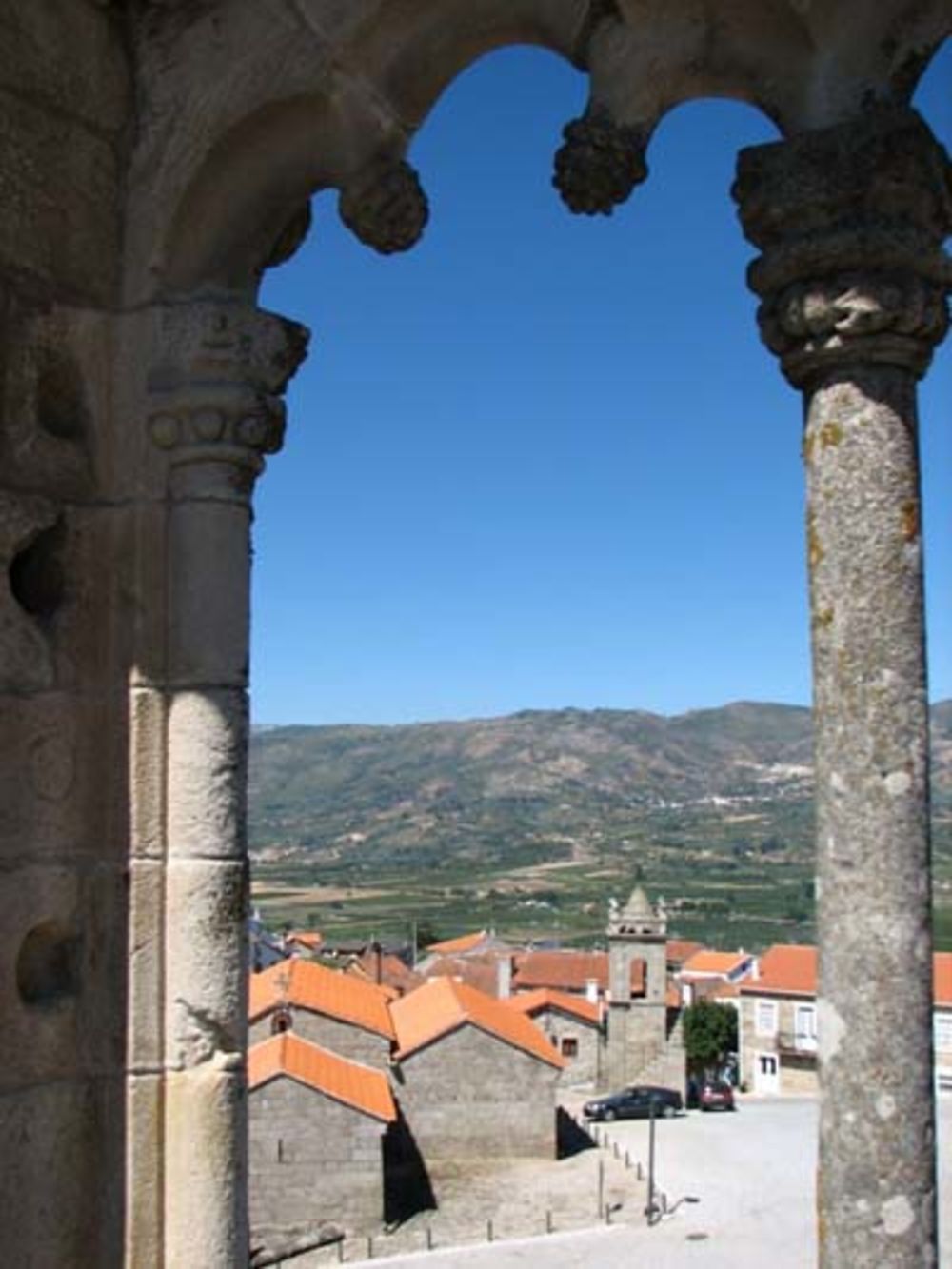 Vue depuis le Castelo de Belmonte