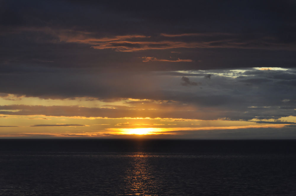 Couché de soleil à Playa Negra