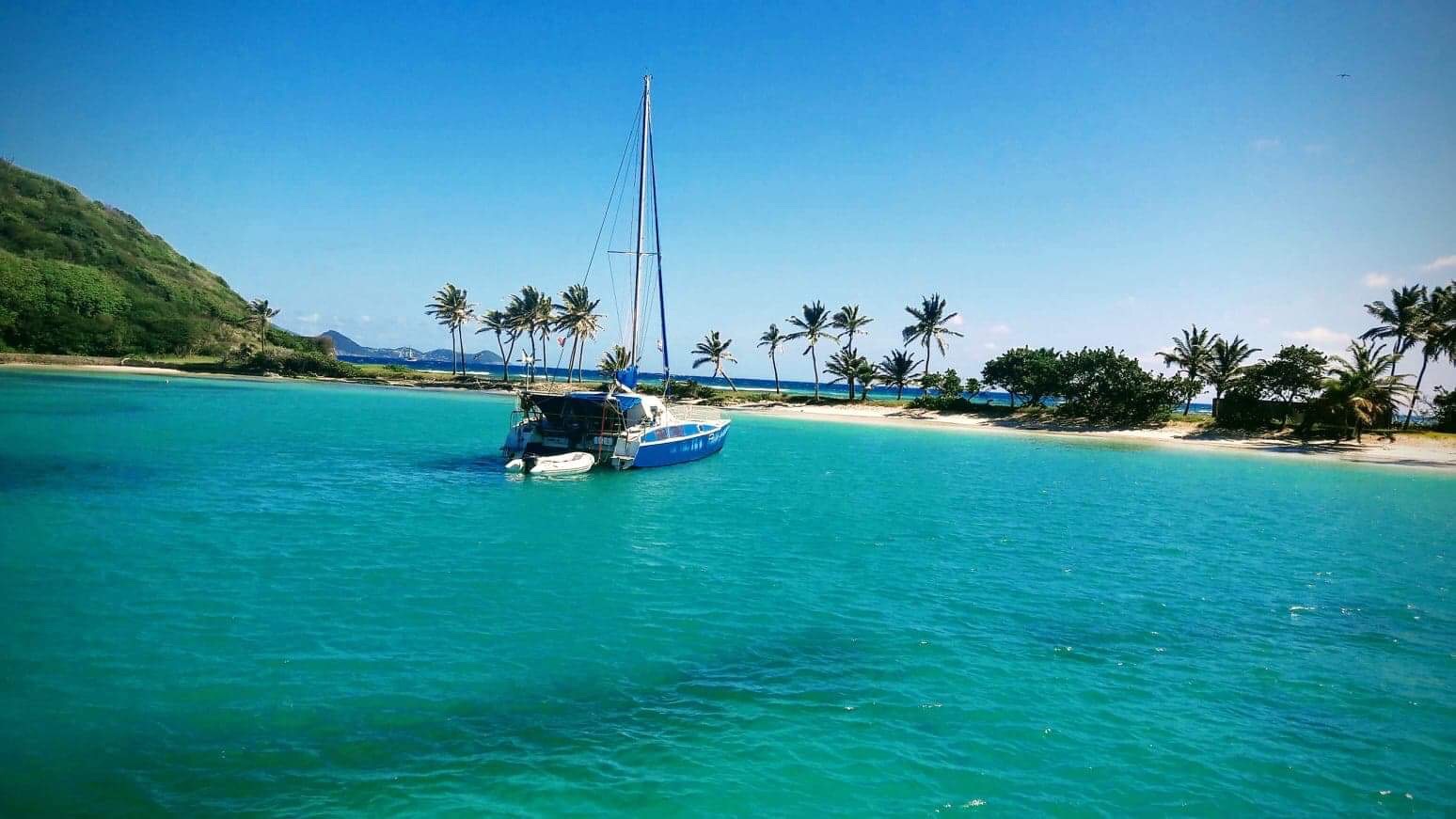 Ancrage à Mayreau Ancrage à Mayreau