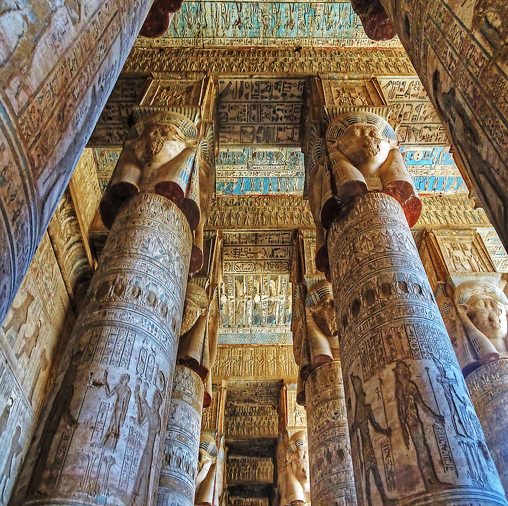 Temple d'Hathor - Claude-ROUGERIE