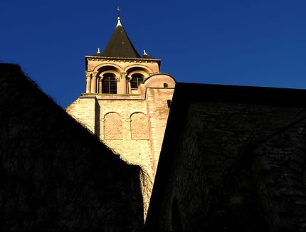 Le clocher de l'église Saint Germain des Prés