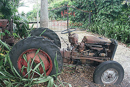 Vieux tracteur