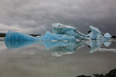 Breidarlon, le glacier Breidarlon, le glacier