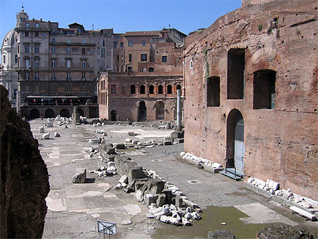 Le marché de Trajan Le marché de Trajan