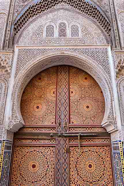 Porte de la Mosquée Sidi Ahmed Tijani