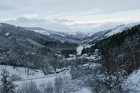 Villefort en hiver Villefort en hiver