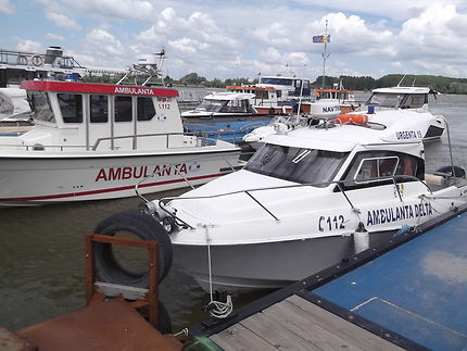 Ambulance fluviale de Tulcéa 