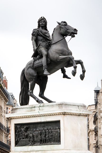 Louis XIV, statue équestre (1822), Paris