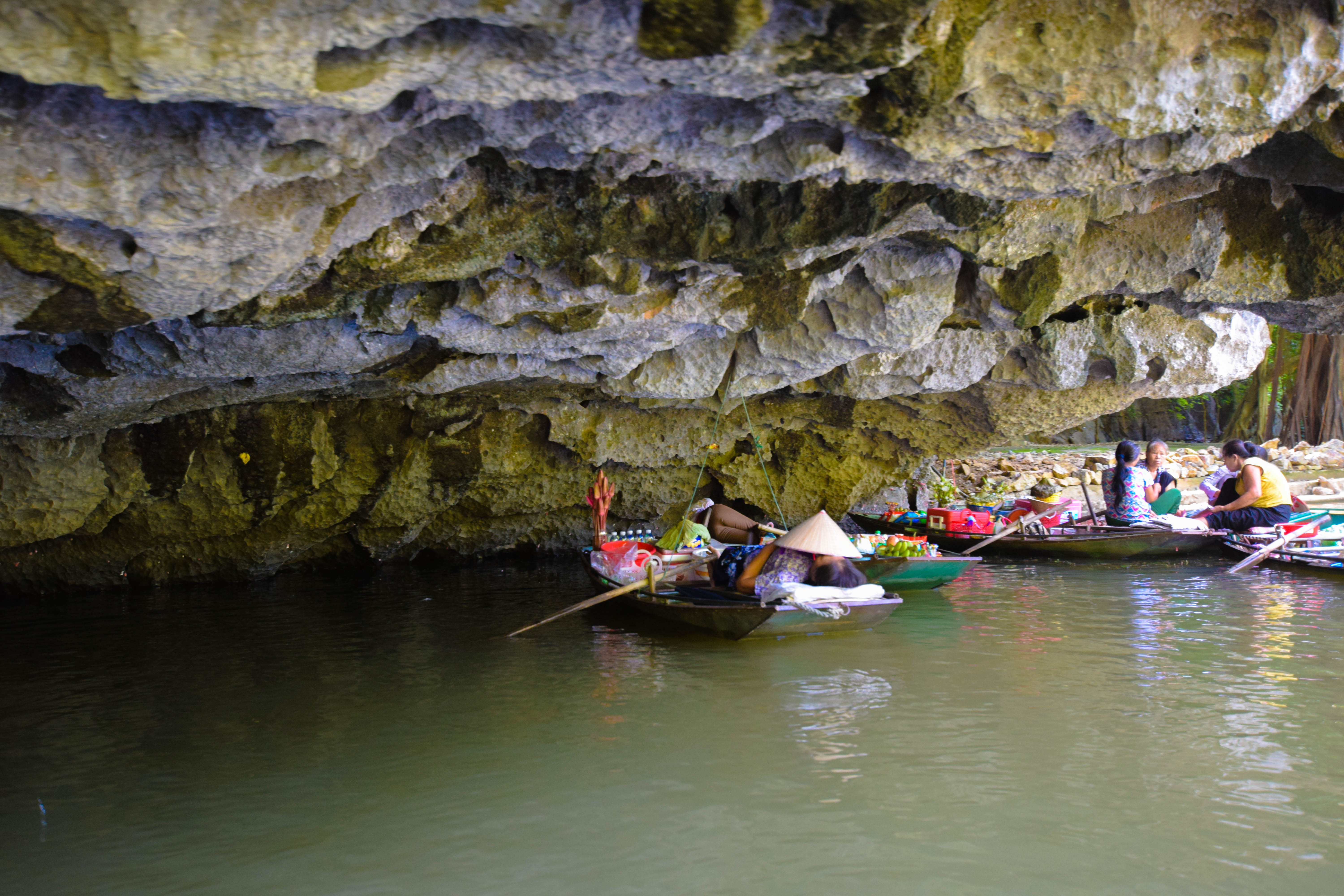 Marché flottant aux alentours de Tam Coc