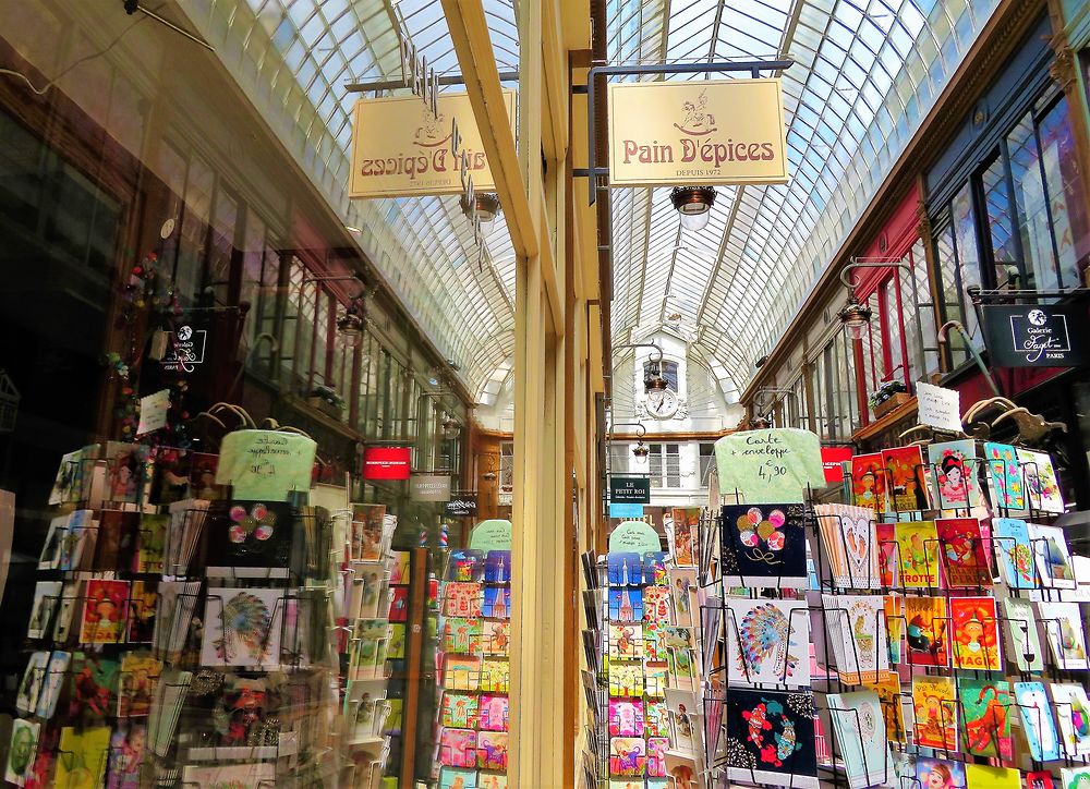 Les couleurs du passage Jouffroy