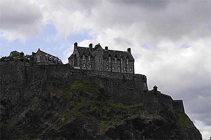 Une partie du château d'Edimbourg