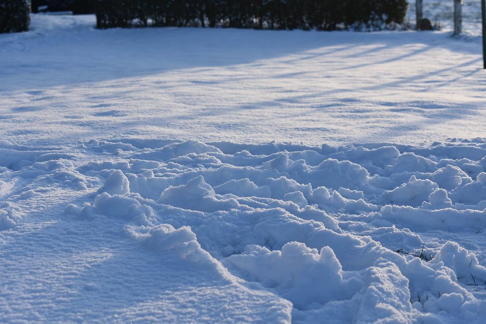 Neige à Battice