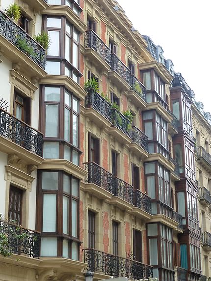 Beaux immeubles de Donostia