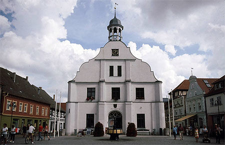 Das Rathaus in Wolgast (l'hôtel de ville de Wolgast)