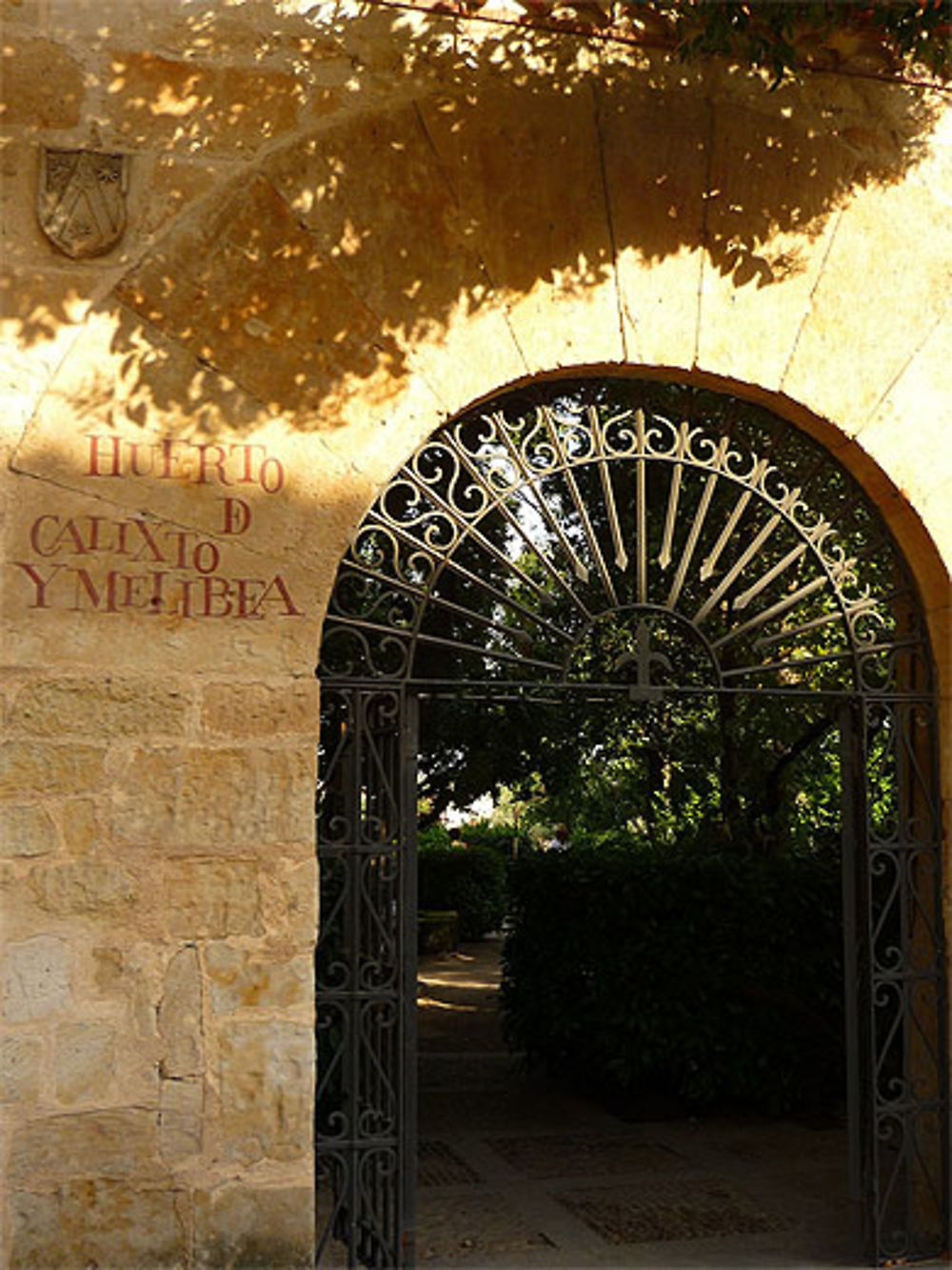 Entrée du Huerto de Calixto y Melibea