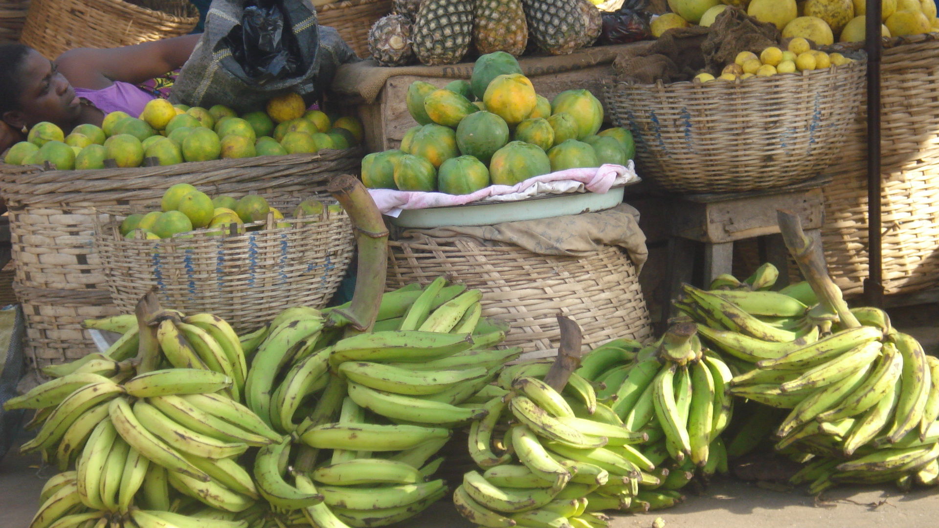 Au marché de Lomé