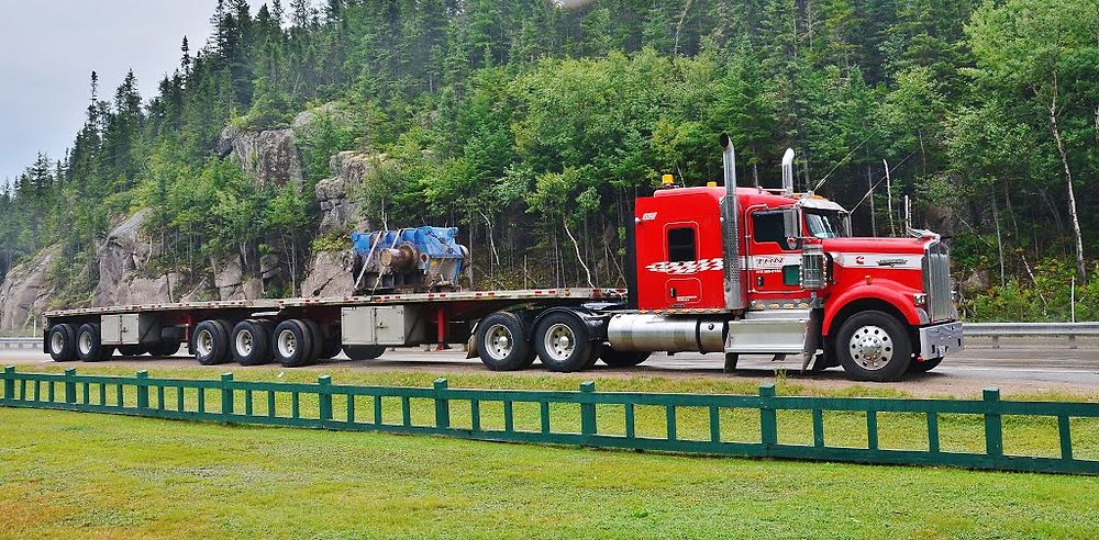 Truck sur la Route 172