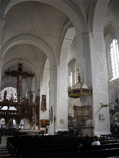 Cathédrale de Lübeck : intérieur