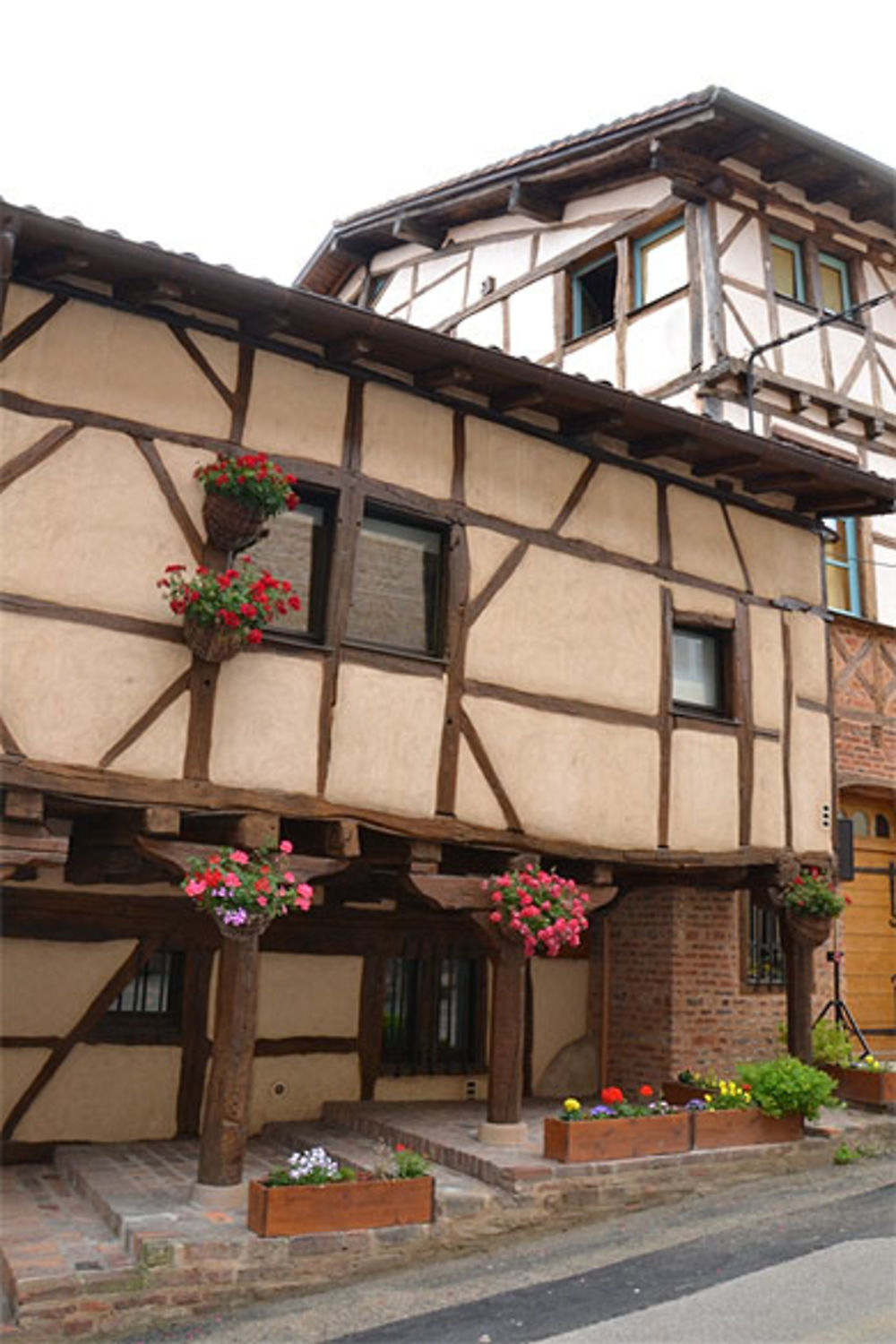 Maison à colombages à Châtillon sur Chalaronne