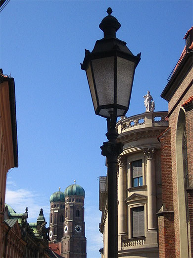 Vue sur la Frauenkirche Vue sur la Frauenkirche