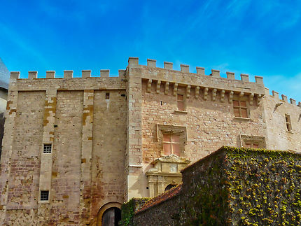 Une des façades du château de Biron